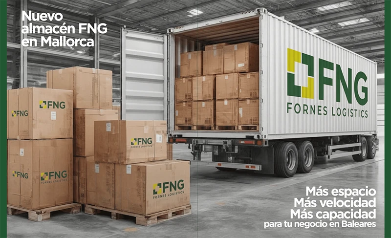 FNG amplía su capacidad logística en Mallorca con un nuevo almacén de 1.000 m² FNG amplía su capacidad logística en Mallorca con un nuevo almacén de 1.000 m²